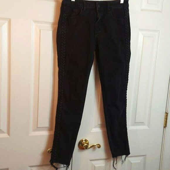 DRIFTWOOD Jackie Braided Side Stripe Skinny Jeans - Picture 4 of 10